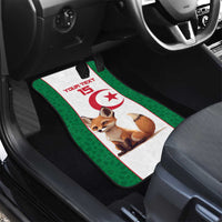 Custom Algeria Football Car Mats Go Fennec Foxes