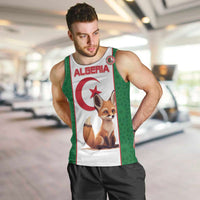 Custom Algeria Football Men Tank Top Go Fennec Foxes - Wonder Print Shop
