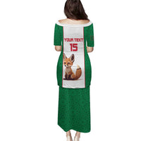 Custom Algeria Football Puletasi Go Fennec Foxes - Wonder Print Shop