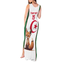 Custom Algeria Football Tank Maxi Dress Go Fennec Foxes - Wonder Print Shop
