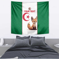 Custom Algeria Football Tapestry Go Fennec Foxes - Wonder Print Shop
