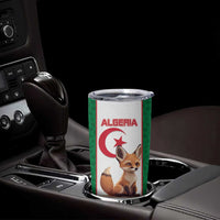 Custom Algeria Football Tumbler Cup Go Fennec Foxes - Wonder Print Shop