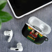 Ghana Black History Month AirPods Case Live It Learn It Make It - Wonder Print Shop