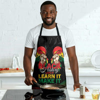 Ghana Black History Month Apron Live It Learn It Make It - Wonder Print Shop