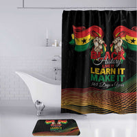 Ghana Black History Month Bathroom Set Live It Learn It Make It - Wonder Print Shop