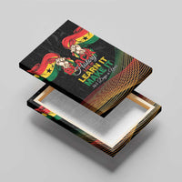 Ghana Black History Month Canvas Wall Art Live It Learn It Make It - Wonder Print Shop