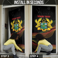 Personalized Ghana Black History Month Door Cover Live It Learn It Make It - Wonder Print Shop
