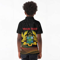 Personalized Ghana Black History Month Kid Polo Shirt Live It Learn It Make It - Wonder Print Shop