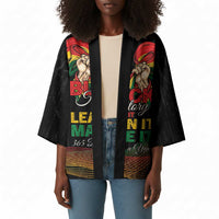 Personalized Ghana Black History Month Kimono Live It Learn It Make It - Wonder Print Shop