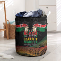 Kenya Black History Month Laundry Basket Live It Learn It Make It - Wonder Print Shop