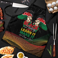 Kenya Black History Month Apron Live It Learn It Make It - Wonder Print Shop