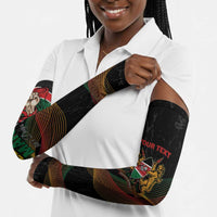 Personalized Kenya Black History Month Arm Sleeves Live It Learn It Make It - Wonder Print Shop