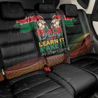 Kenya Black History Month Back Car Seat Cover Live It Learn It Make It - Wonder Print Shop