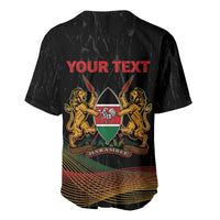 Personalized Kenya Black History Month Baseball Jersey Live It Learn It Make It - Wonder Print Shop