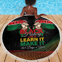Kenya Black History Month Beach Blanket Live It Learn It Make It - Wonder Print Shop