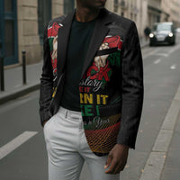 Personalized Kenya Black History Month Blazer Live It Learn It Make It - Wonder Print Shop