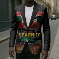 Personalized Kenya Black History Month Blazer Live It Learn It Make It - Wonder Print Shop