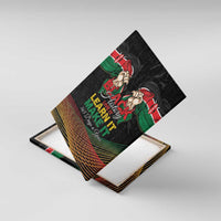 Kenya Black History Month Canvas Wall Art Live It Learn It Make It - Wonder Print Shop