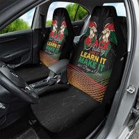 Kenya Black History Month Car Seat Cover Live It Learn It Make It - Wonder Print Shop
