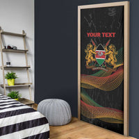 Personalized Kenya Black History Month Door Cover Live It Learn It Make It - Wonder Print Shop