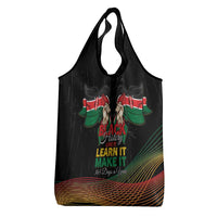 Kenya Black History Month Grocery Bag Live It Learn It Make It - Wonder Print Shop