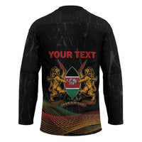 Personalized Kenya Black History Month Hockey Jersey Live It Learn It Make It - Wonder Print Shop