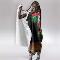Kenya Black History Month Hooded Blanket Live It Learn It Make It - Wonder Print Shop