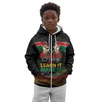 Personalized Kenya Black History Month Kid Hoodie Live It Learn It Make It - Wonder Print Shop