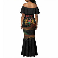 Personalized Kenya Black History Month Mermaid Dress Live It Learn It Make It - Wonder Print Shop
