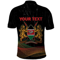 Personalized Kenya Black History Month Polo Shirt Live It Learn It Make It - Wonder Print Shop