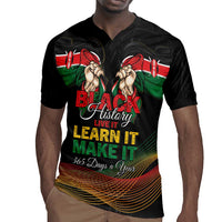Personalized Kenya Black History Month Rugby Jersey Live It Learn It Make It - Wonder Print Shop