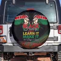 Kenya Black History Month Spare Tire Cover Live It Learn It Make It - Wonder Print Shop