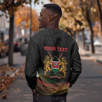 Personalized Kenya Black History Month Sweatshirt Live It Learn It Make It - Wonder Print Shop