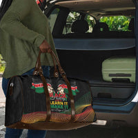 Kenya Black History Month Travel Bag Live It Learn It Make It - Wonder Print Shop