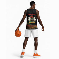 Personalized Nigeria Black History Month Basketball Jersey Live It Learn It Make It - Wonder Print Shop