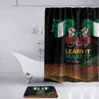 Nigeria Black History Month Bathroom Set Live It Learn It Make It - Wonder Print Shop