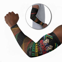 Personalized South Africa Black History Month Arm Sleeves Live It Learn It Make It - Wonder Print Shop