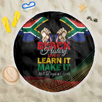 South Africa Black History Month Beach Blanket Live It Learn It Make It - Wonder Print Shop