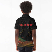 Personalized South Africa Black History Month Kid Polo Shirt Live It Learn It Make It - Wonder Print Shop