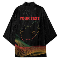 Personalized South Africa Black History Month Kimono Live It Learn It Make It - Wonder Print Shop