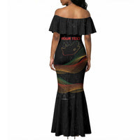 Personalized South Africa Black History Month Mermaid Dress Live It Learn It Make It - Wonder Print Shop
