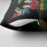 South Africa Black History Month Pillow Cover Live It Learn It Make It - Wonder Print Shop