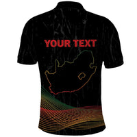 Personalized South Africa Black History Month Polo Shirt Live It Learn It Make It - Wonder Print Shop