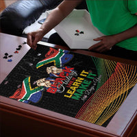 South Africa Black History Month Puzzle Live It Learn It Make It - Wonder Print Shop