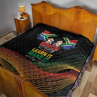 South Africa Black History Month Quilt Live It Learn It Make It - Wonder Print Shop