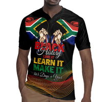 Personalized South Africa Black History Month Rugby Jersey Live It Learn It Make It - Wonder Print Shop