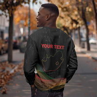Personalized South Africa Black History Month Sweatshirt Live It Learn It Make It - Wonder Print Shop