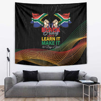 South Africa Black History Month Tapestry Live It Learn It Make It - Wonder Print Shop