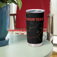 Personalized South Africa Black History Month Tumbler Cup Live It Learn It Make It - Wonder Print Shop