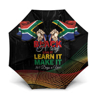 South Africa Black History Month Umbrella Live It Learn It Make It - Wonder Print Shop